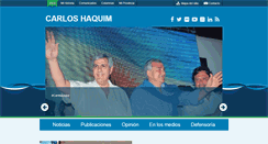 Desktop Screenshot of carloshaquim.com